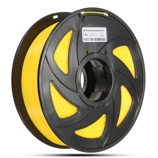 CloneBox 03448 Filament PLA pour Imprimante 3D 1.75mm 1kg Jaune Transparent - Simple Boutique