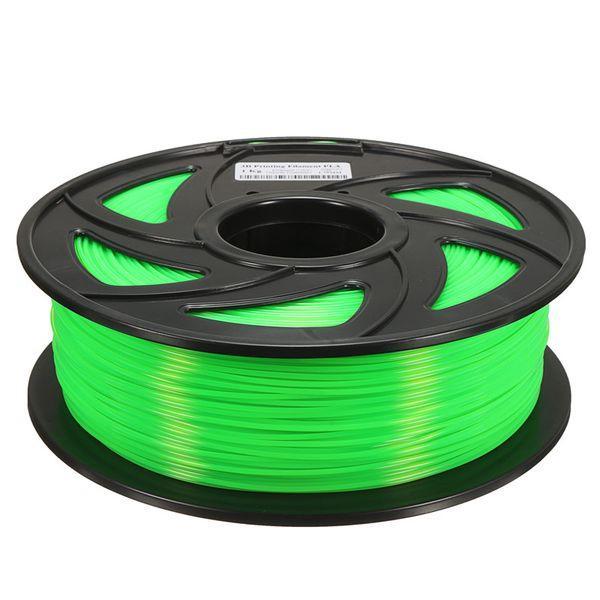 CloneBox 03449 Filament PLA pour Imprimante 3D 1.75mm 1kg Vert Transparent - Simple Boutique