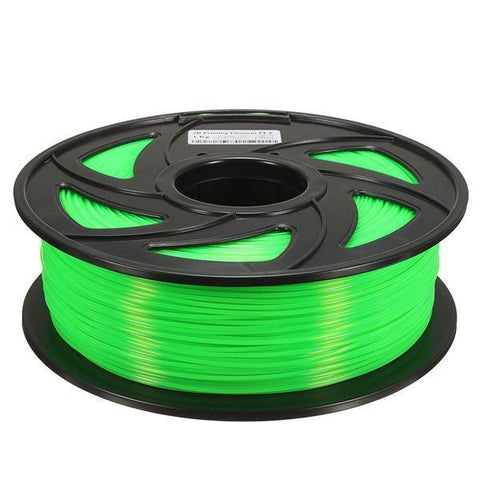 CloneBox 03449 Filament PLA pour Imprimante 3D 1.75mm 1kg Vert Transparent