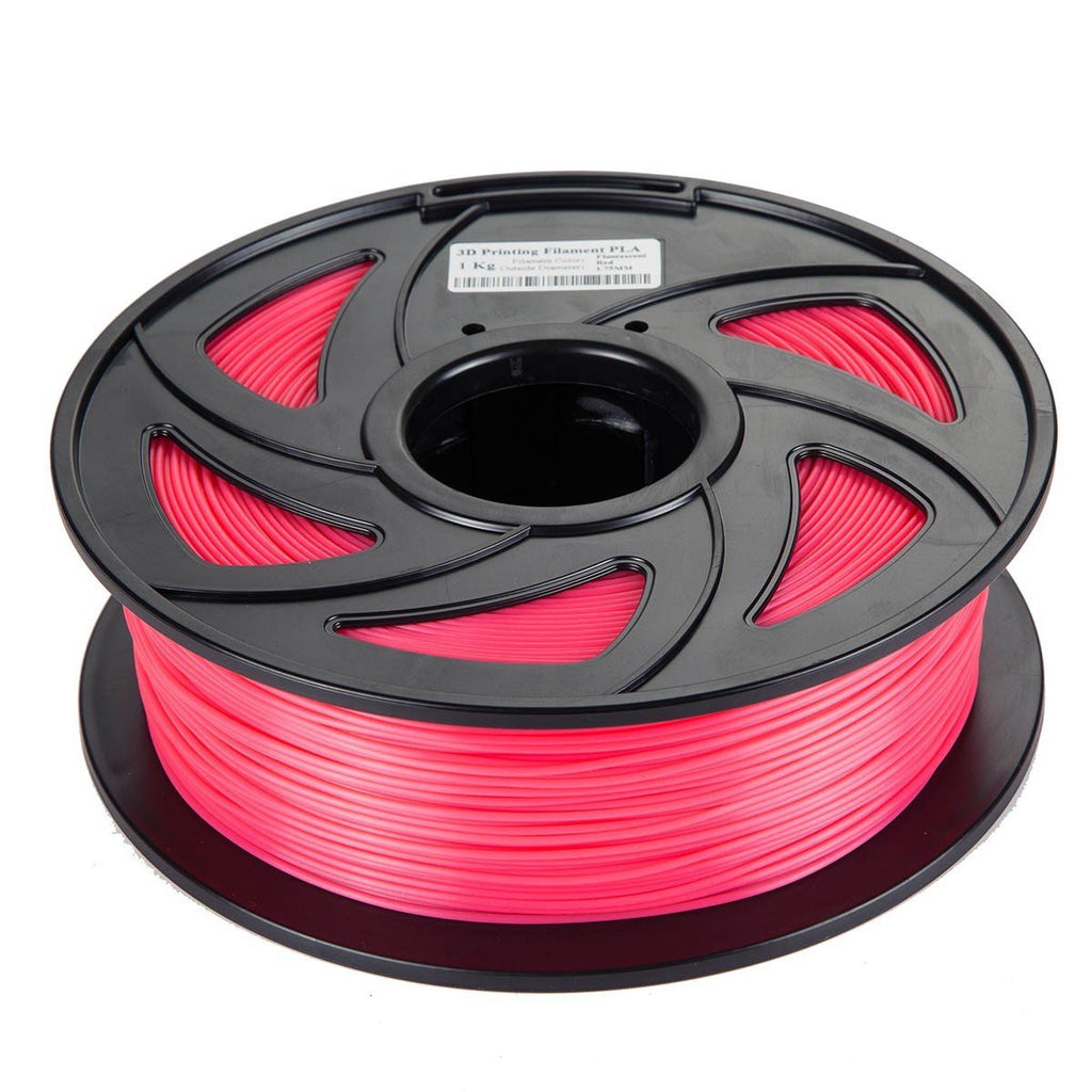 CloneBox 03450 Filament PLA pour Imprimante 3D 1.75mm 1kg Rouge Transparent