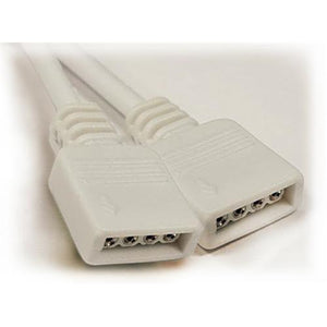 Connecteur Femelle À Femelle Pour Rubans DEL RGB 4 Pin 18Po - Simple Boutique