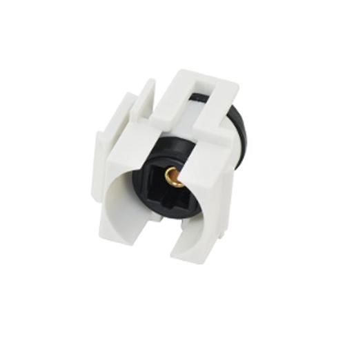 Connecteur Keystone Toslink audio coupleur F/F Blanc - Simple Boutique