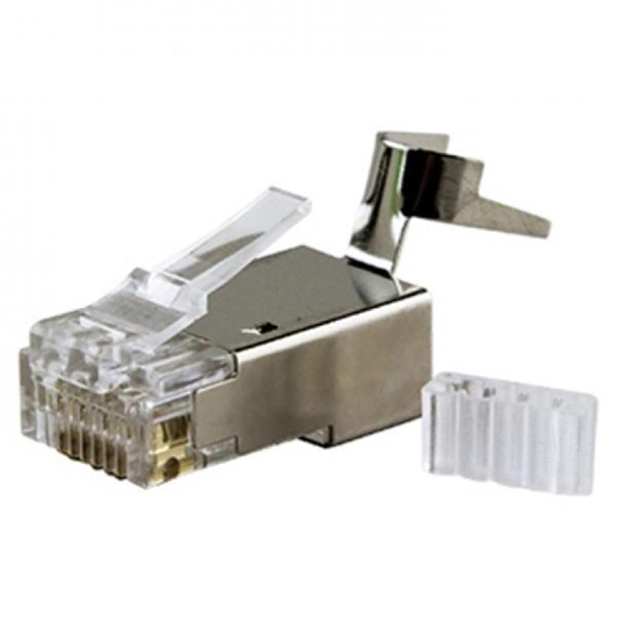 Connecteurs 8P8C RJ45 pour câble réseau Cat6, Cat6a ou Cat7 Solid 2 pièces Blindés 50pk - Simple Boutique