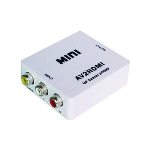 Convertisseur Audio/Video Composite vers HDMI 1080p (Upscaler) - Simple Boutique