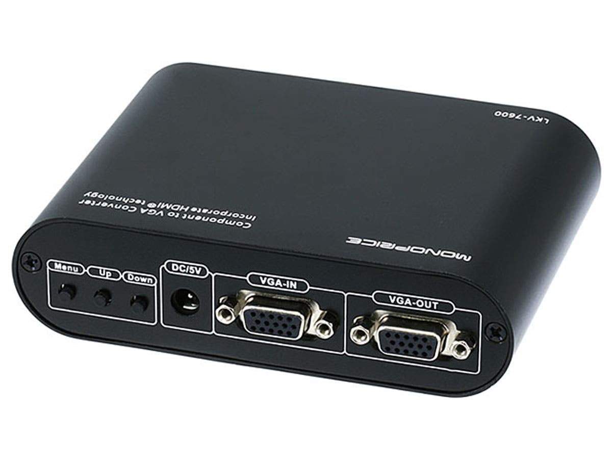 Convertisseur Component à VGA amplifié - Simple Boutique