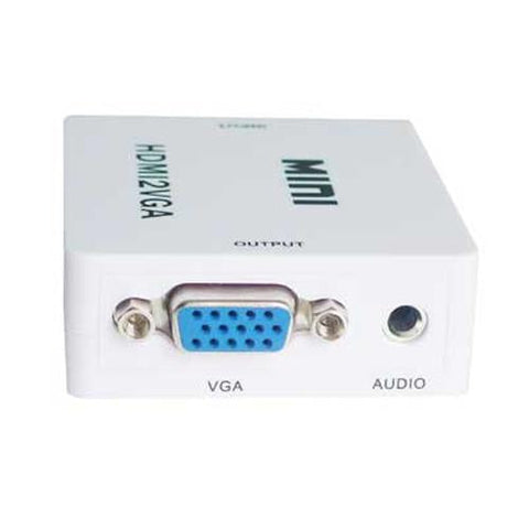 Convertisseur HDMI à VGA + Audio 3.5mm