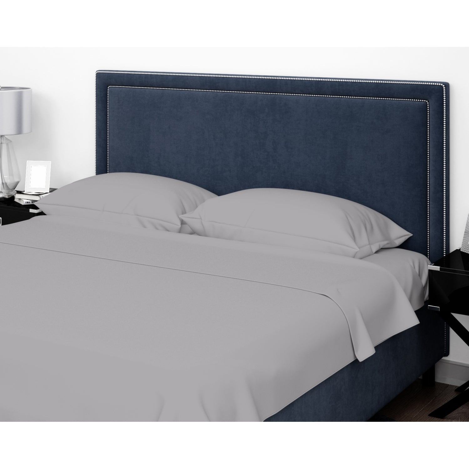 Cotton House - Ensemble de Draps de Flanelle, 100% Coton, Grandeur Très Grand Lit King, Gris Pâle - Liquidation Fin de Saison Vente Finale - Simple Boutique
