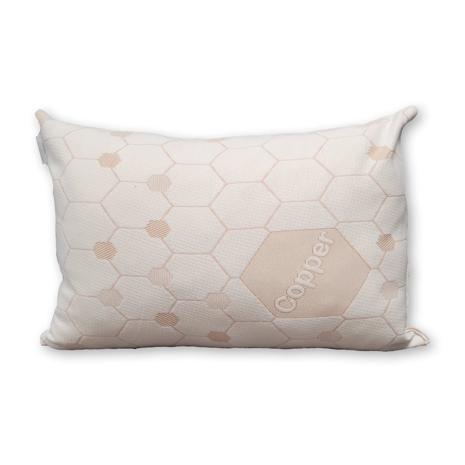 Cotton House - Oreiller Infusé de Cuivre, Hypoallergénique, Grandeur King, Fabriqué au Canada - Simple Boutique