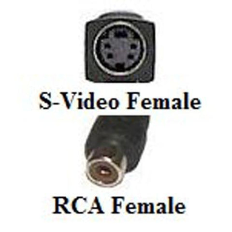 Coupleur de câbles  S-Video Femele à prises RCA Femele
