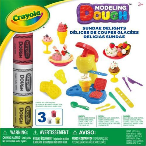 Crayola Pâte À Modeler Délices De Coupes Glacées A1-1020