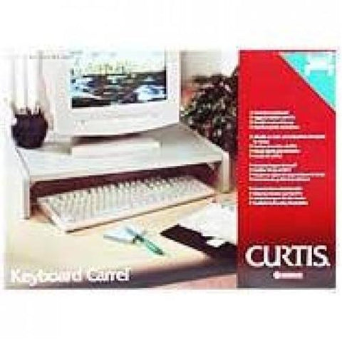 Curtis Support pour Écran d'ordinateur Blanc