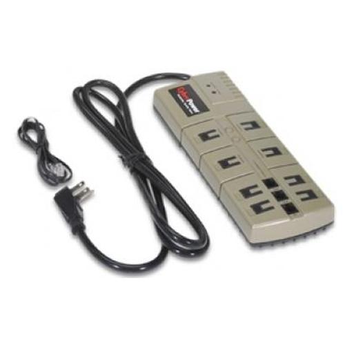 CyberPower Protecteur surtension électrique 8 prises 1800J 6 pi - Simple Boutique