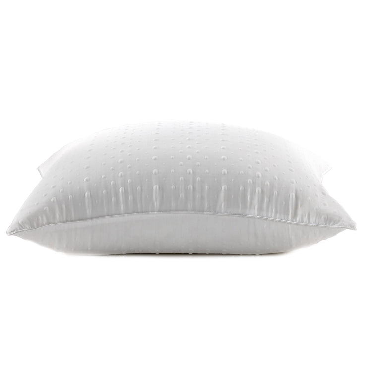 DB Chez Vous - Oreiller Aria Hypoallergénique en Microfibre, Grandeur Standard, Blanc - Simple Boutique