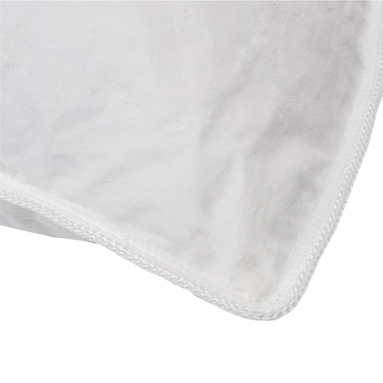 DB Chez Vous - Oreiller en Plumes et Duvet, Hypoallergénique, Grandeur Standard Plus, Blanc - Simple Boutique