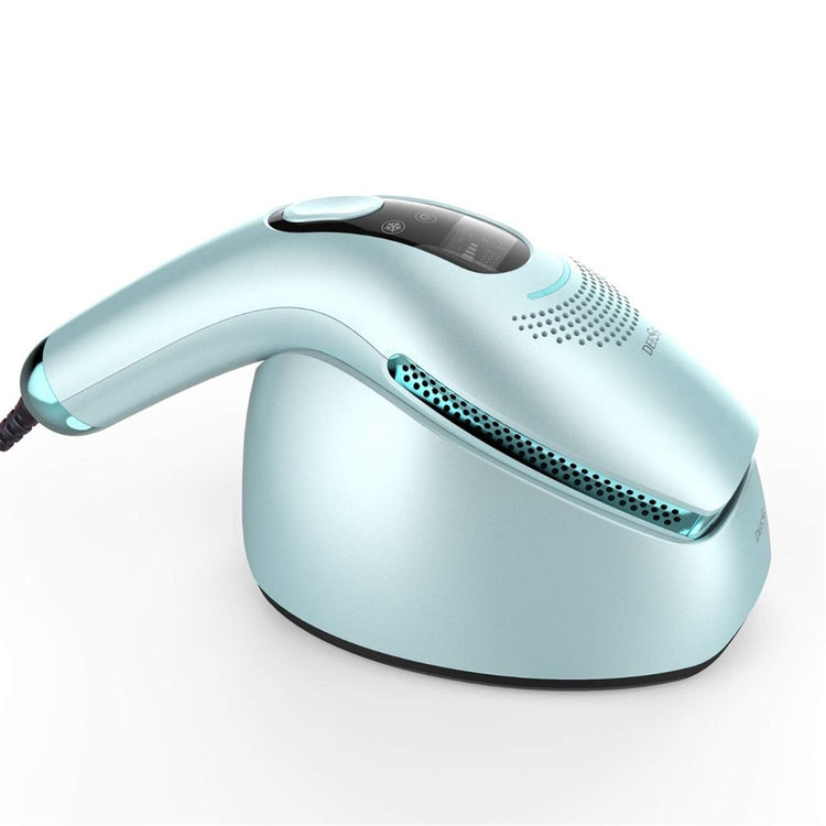 DEESS - Épilateur à Lumière Pulsée (IPL), Taitement Glacé, Épilation Permanente, Écran Tactile, Flash Illimité, Gris - Simple Boutique
