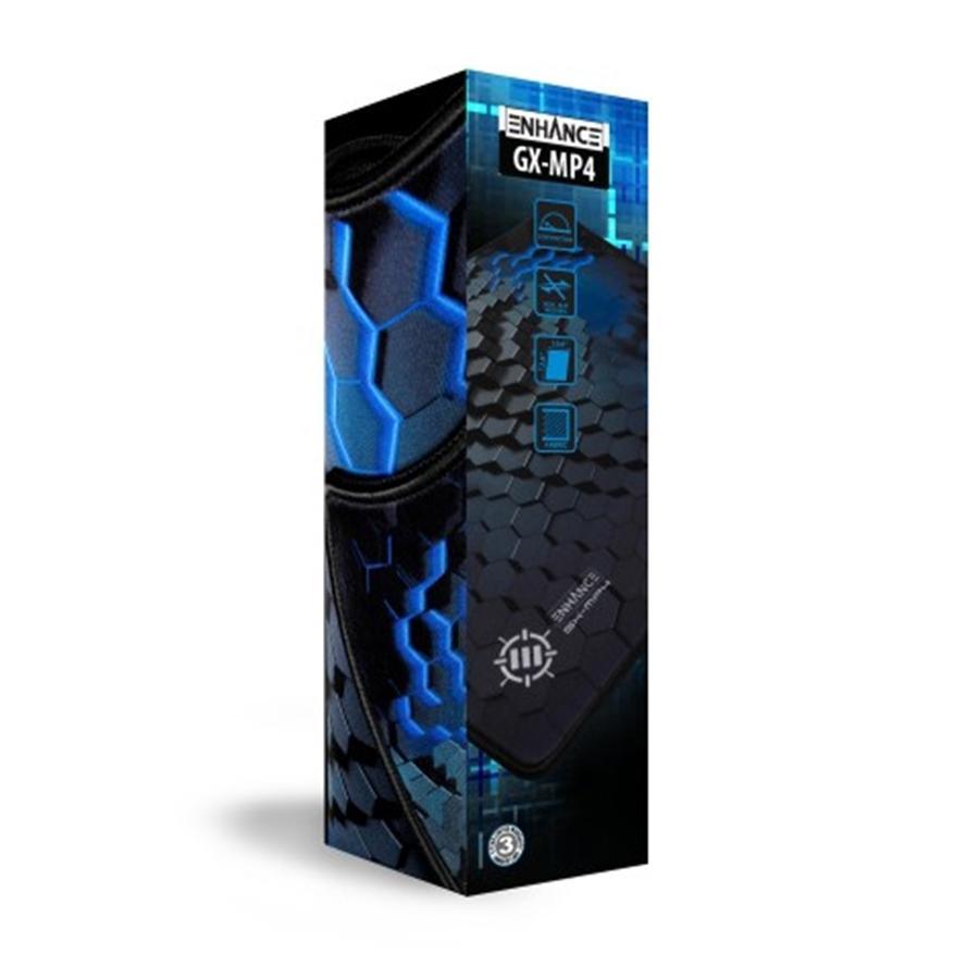 ENHANCE Infiltrate GX-MP4 Tapis de Souris de Jeu XL Noir et Bleu - Simple Boutique