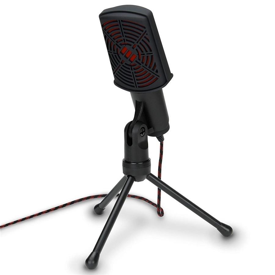ENHANCE Microphone à condensateur à Port USB Rouge - Simple Boutique