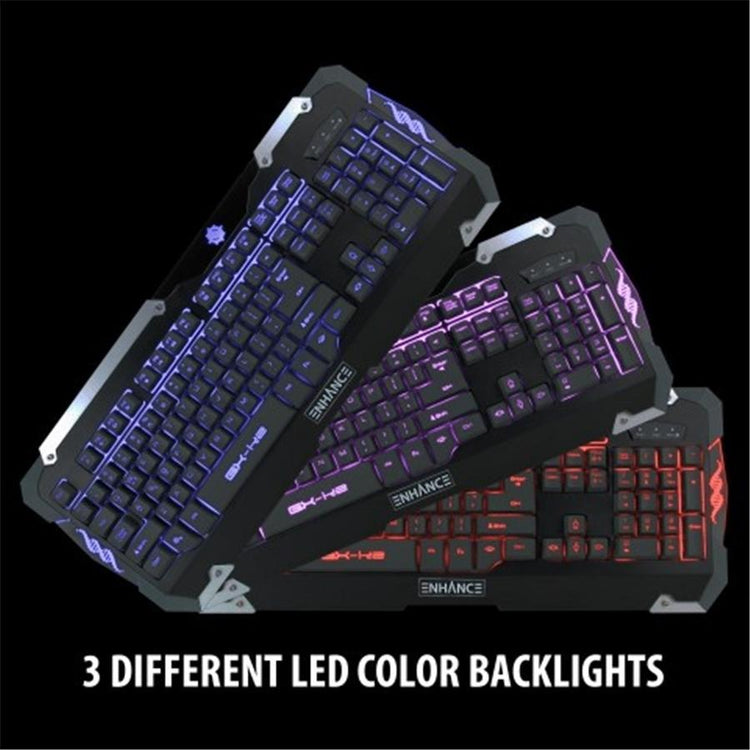 ENHANCE Pathogen GX-K2 Clavier de Jeu DEL - Simple Boutique