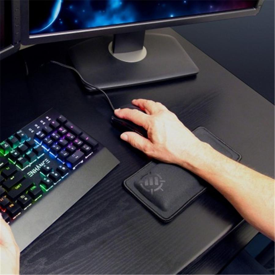ENHANCE Repose Poignet Gaming avec Mousse Mémoire Noir - Simple Boutique