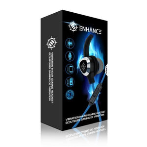 ENHANCE Scoria Écouteurs de Jeu avec Vibrations Noir - Simple Boutique