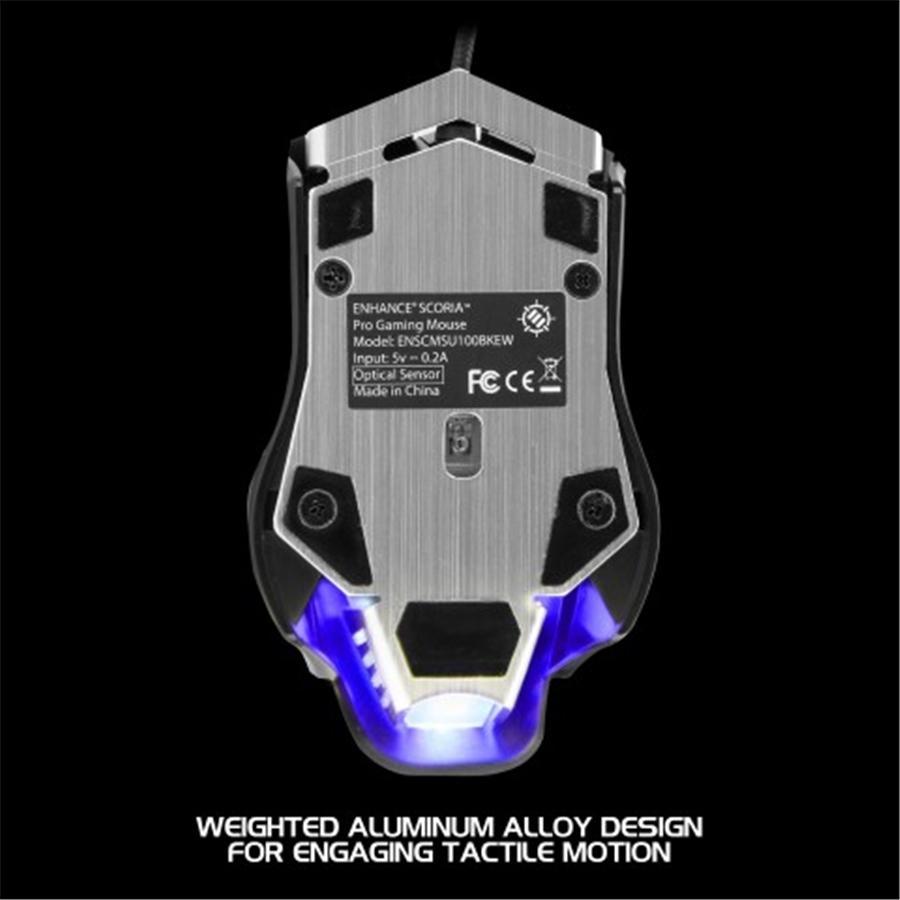 ENHANCE Scoria Tournament Souris de Jeu DEL - Simple Boutique