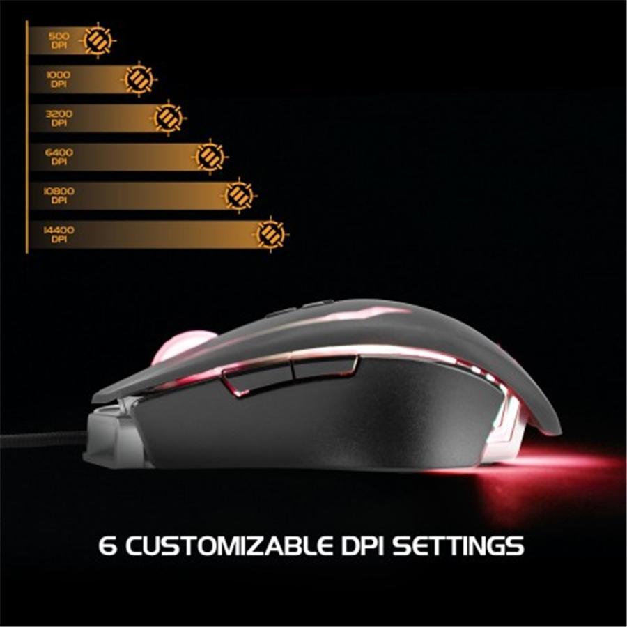 ENHANCE Scoria Tournament Souris de Jeu DEL - Simple Boutique