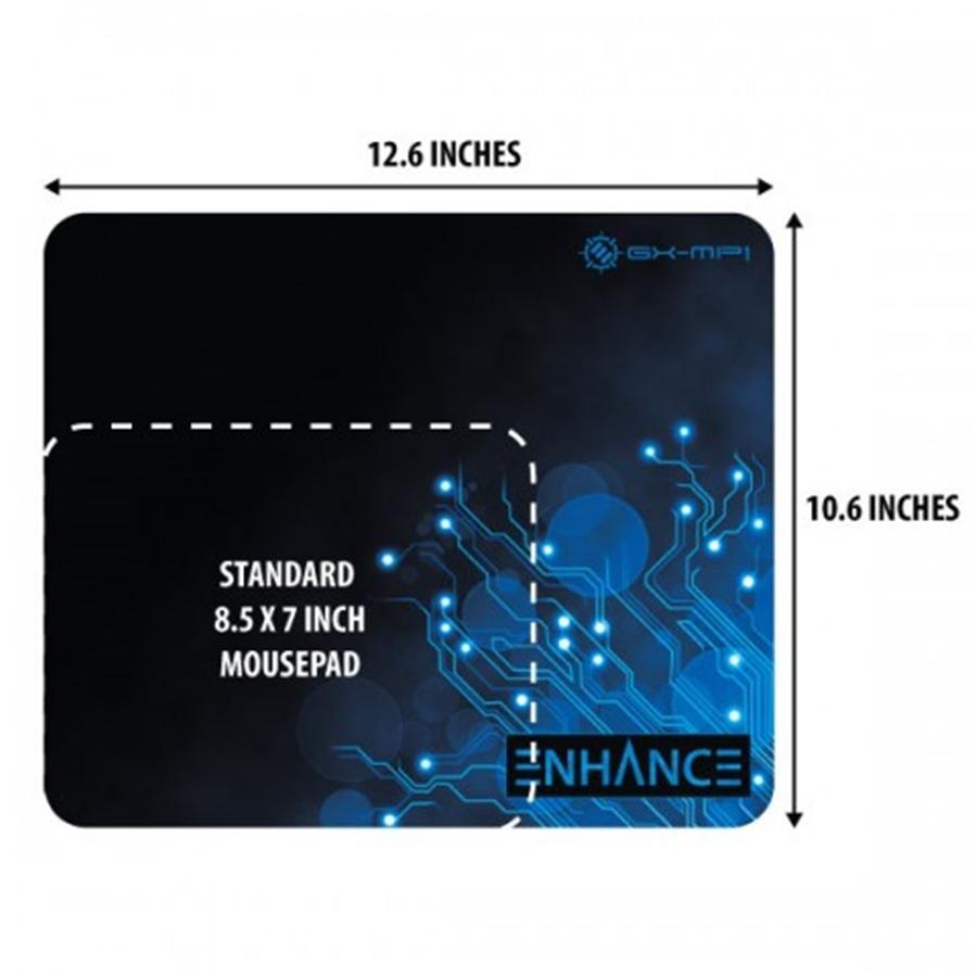 ENHANCE Voltaic Tapis de Souris de Jeu XL Bleu - Simple Boutique