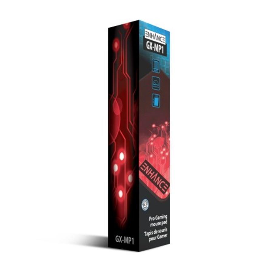 ENHANCE Voltaic Tapis de Souris de Jeu XL Rouge - Simple Boutique