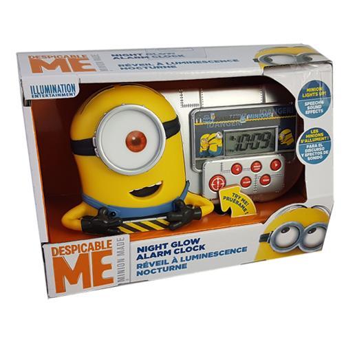 Ekids Réveille-Matin Phosphorescent Des Minions Avec Effets Sonores Du Film - Simple Boutique