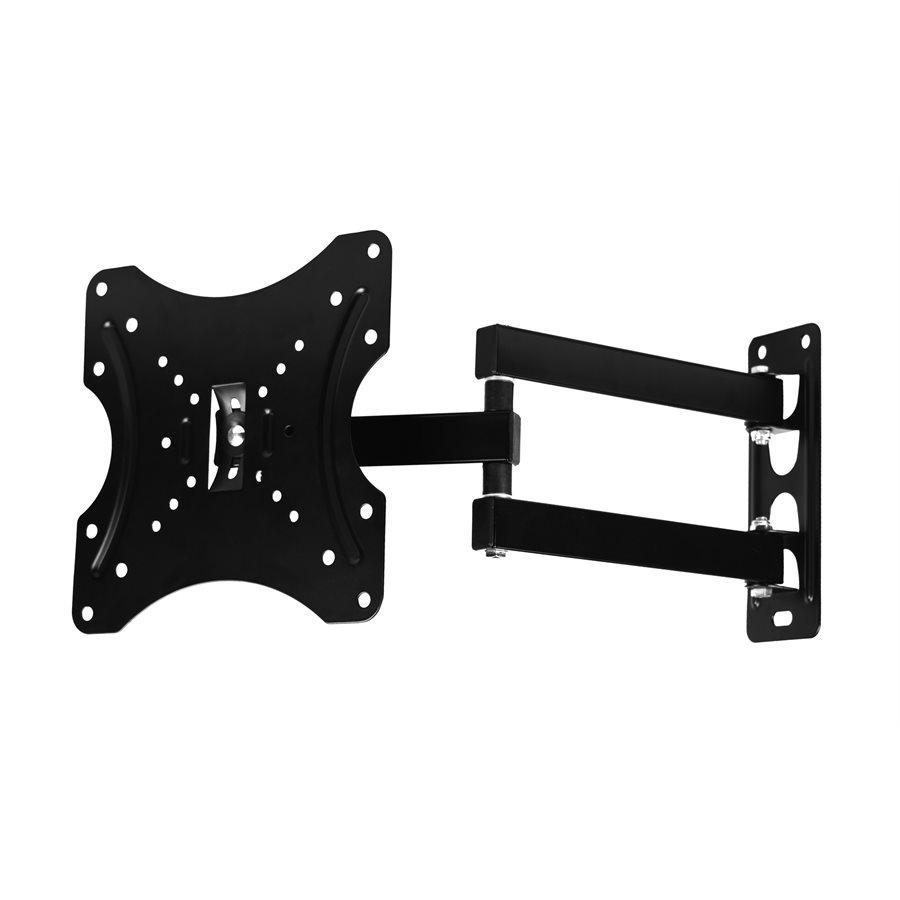 Elink CV995 - Support Mural avec 1 Bras Articulé pour Téléviseur de 14'' à 42'', VESA Maximum 100 x 100, Noir - Simple Boutique