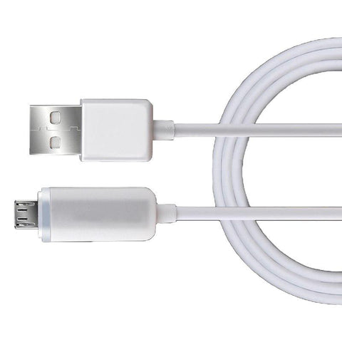 Elink EK-4073 Câble de Recharge DEL USB à Micro USB Changeant de Couleur Lorsque Rechargé