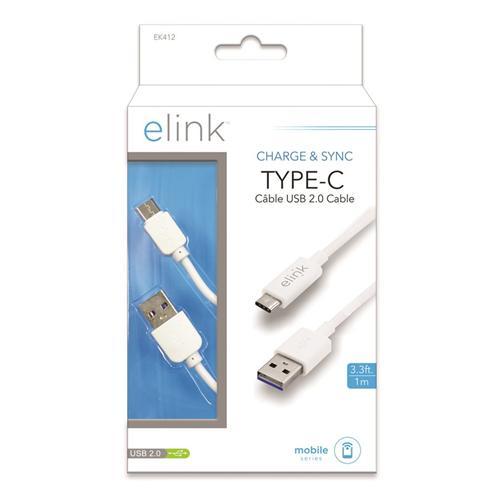 Elink EK-412 Cable De USB 2.0 USB Type-C - Simple Boutique
