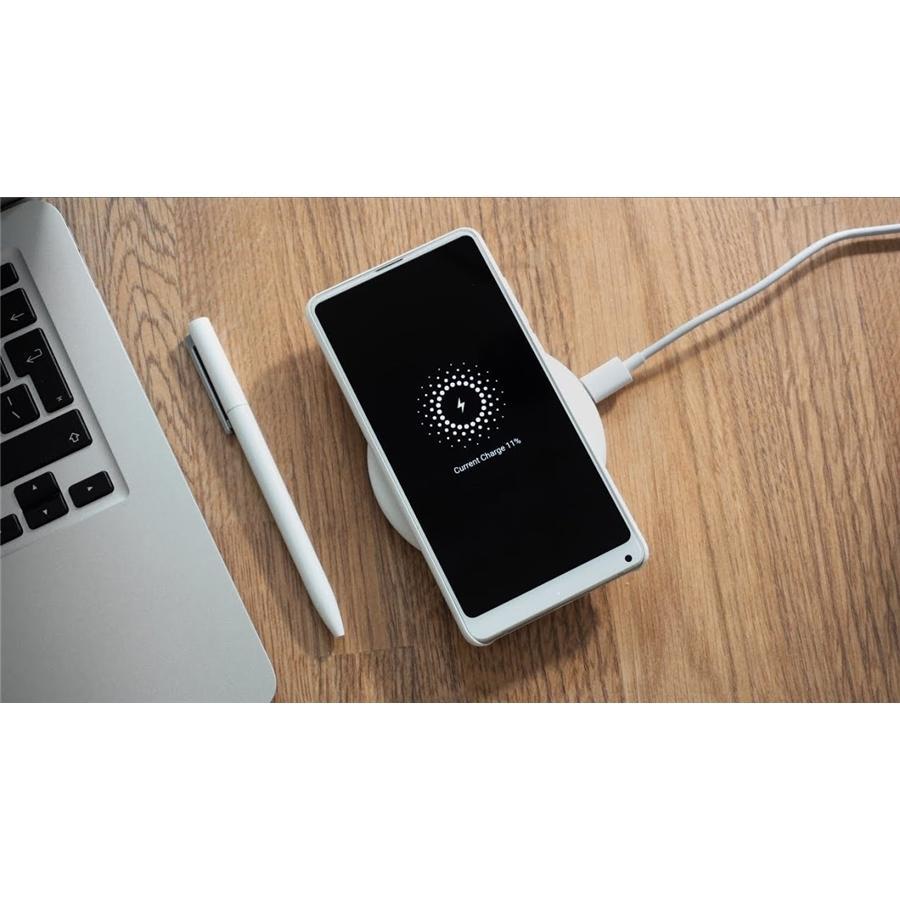 Elink EK626 Base de Recharge rapide sans fil Qi pour smartphone et tablette blanc - Simple Boutique