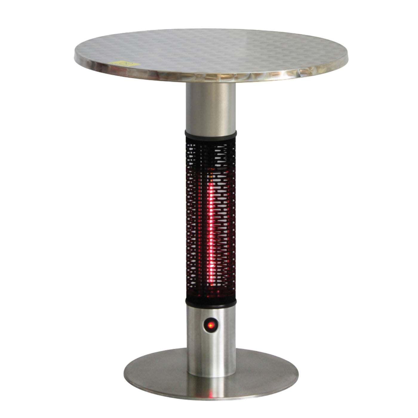 Ener-G+ HEA-115J88-GOLD Table Bistro Extérieur Infrarouge Integré de 1500 W Argent - Simple Boutique