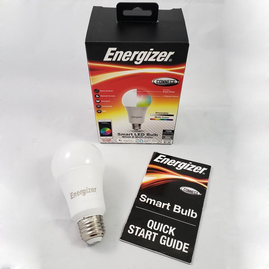 Energizer Connect EAC2-1002-RGB Ampoule DEL Intelligente Blanc/Multicolore - Simple Boutique