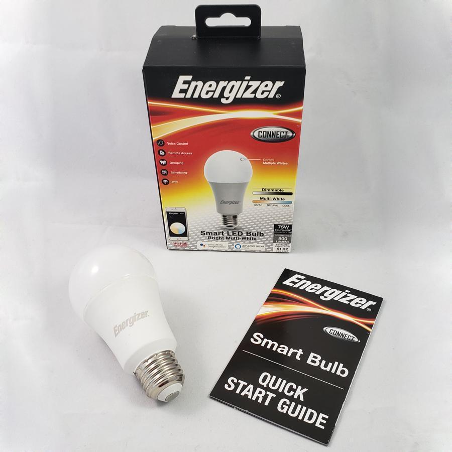 Energizer Connect EAW2-1001-MWT Ampoule Intelligente DEL Multi-Blanc - Simple Boutique