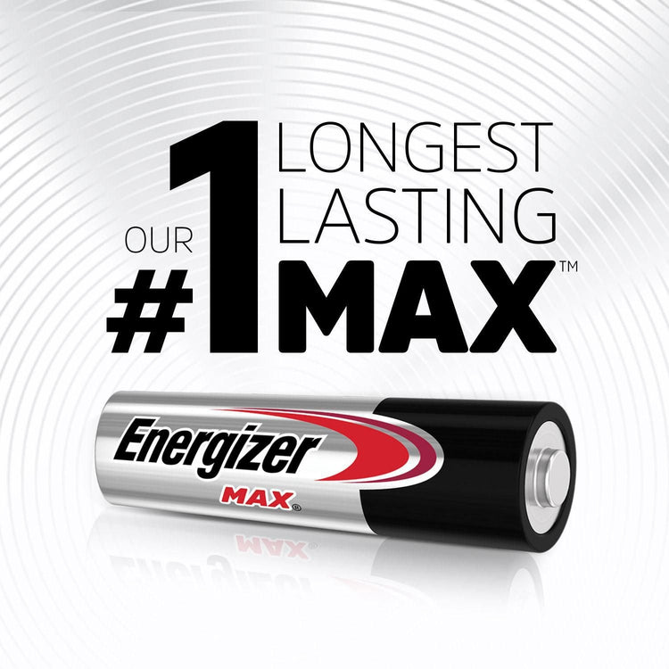 Energizer - Emballage de 16 Piles Alcalines AAA, Construction Anti-Fuite - Simple Boutique