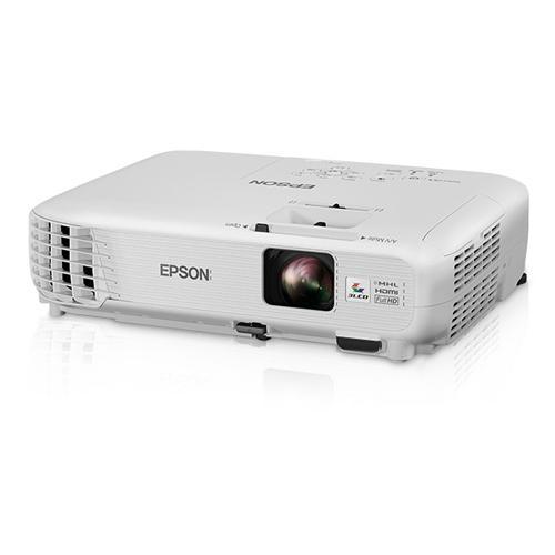 Ensemble Complet Projecteur Epson HC1040 Recond. Support Projecteur Plafond et Toile de Projection Cadrage Fixe Blanc 120" 16:9 - Simple Boutique