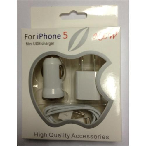 Ensemble De Recharge Pour Iphone 5 Et Plus Avec Connecteur Lightning - Simple Boutique
