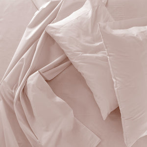 Ensemble de Drap en Bambou, Hypoallergénique, Grandeur King, Rose - Simple Boutique