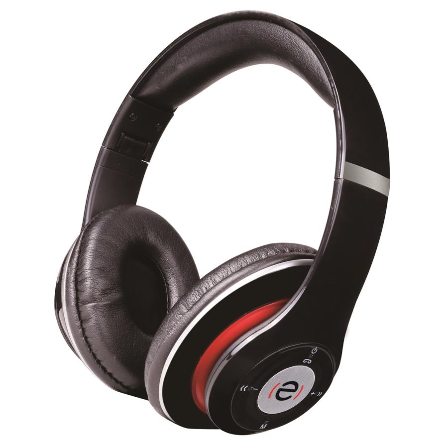 Escape Platinum BT-S15BK Casque D'écoute Bluetooth Avec Microphone Et Radio Fm Noir - Simple Boutique
