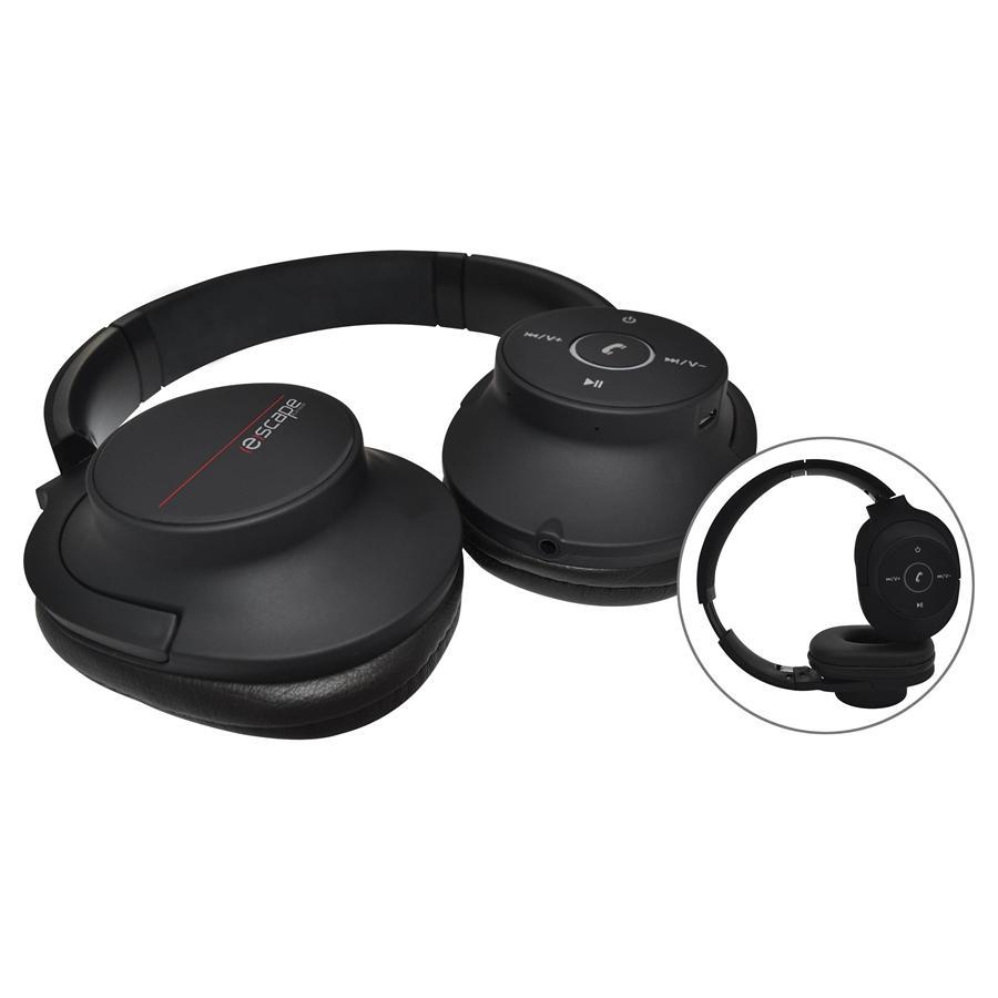 Escape Platinum BT-S16 Casque D'écoute Bluetooth Avec Microphone Noir - Simple Boutique