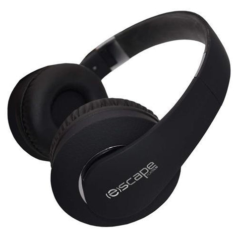 Escape Platinum BT870 Casque D'écoute Bluetooth Avec Microphone Et Radio Fm Noir