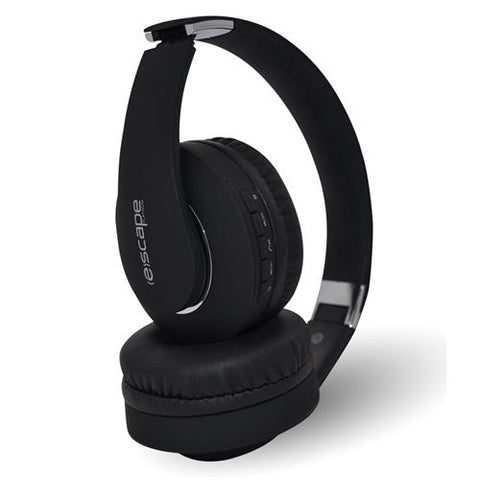 Escape Platinum BT870 Casque D'écoute Bluetooth Avec Microphone Et Radio Fm Noir