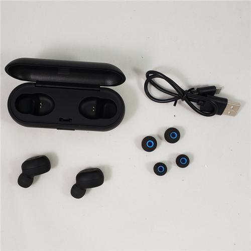 Escape Platinum BTM884 Mini Ecouteurs Bluetooth Sans Fils Avec Boitier Chargeur Noir - Simple Boutique