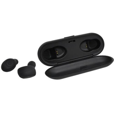 Escape Platinum BTM884 Mini Ecouteurs Bluetooth Sans Fils Avec Boitier Chargeur Noir