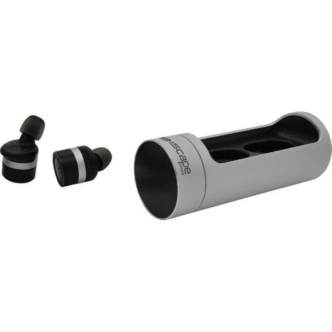 Escape Platinum BTM886 Mini Ecouteurs Bluetooth Sans Fils Avec Boitier Chargeur Noir et argent