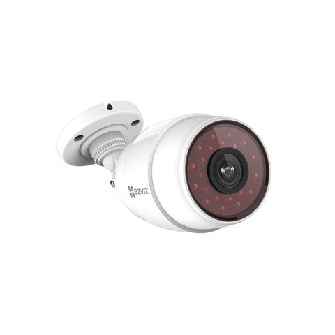 Ezviz Husky C Caméra Extérieure Résistante aux Intempéries Wi-Fi/Cartes microSD 720p Blanc