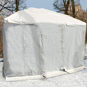 F. Corriveau International Abri Hivernal Seulement, pour Gazebo 10 x10 Blanc - Simple Boutique
