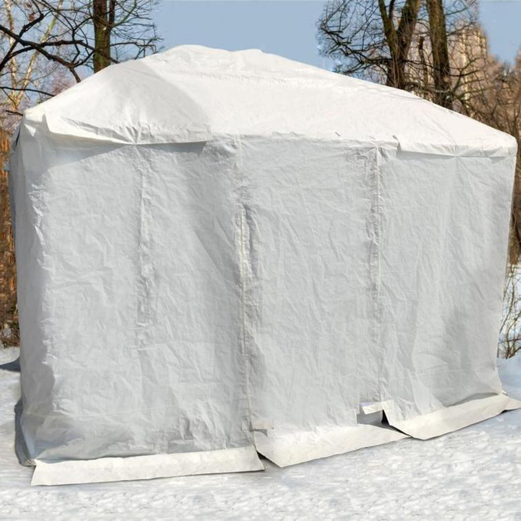 F. Corriveau International Abri Hivernal Seulement, pour Gazebo 10 x10 Blanc